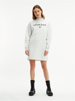 náhled Tommy Jeans dámské šedé mikinové šaty