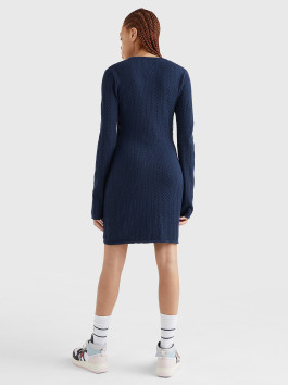 náhled Tommy Jeans dámské modré šaty