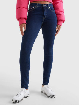 náhled Tommy Jeans dámské modré džíny NORA MR SKNY