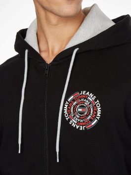 náhled Tommy Jeans pánská černá mikina