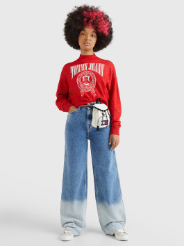 náhled Tommy Jeans dámský červený svetr
