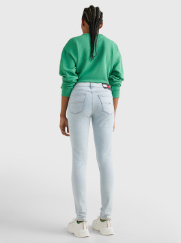 náhled Tommy Jeans dámské světle modré džíny NORA