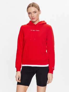 náhled Tommy Jeans dámská červená mikina