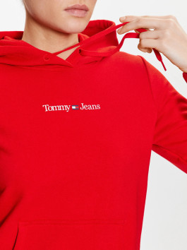 náhled Tommy Jeans dámská červená mikina