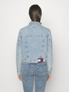 náhled Tommy Jeans dámská světle modrá džínová bunda