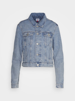 náhled Tommy Jeans dámská světle modrá džínová bunda