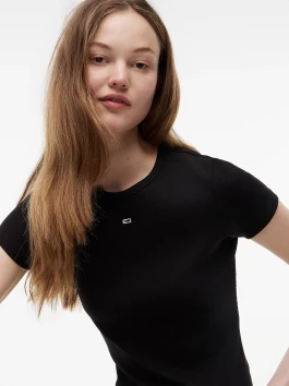 náhled Tommy Jeans dámské černé tričko