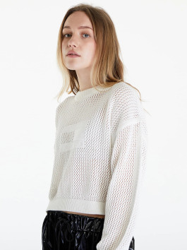 náhled Tommy Hilfiger dámský krémový svetr