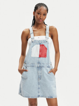 náhled Tommy Jeans dámská džínová sukně s laclem