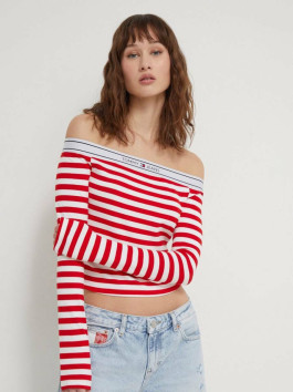 náhled Tommy Jeans dámské pruhované tričko