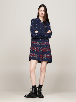náhled Tommy Jeans dámské modré šaty Floral