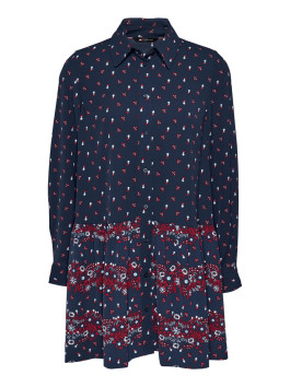 náhled Tommy Jeans dámské modré šaty Floral