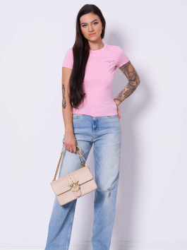náhled Tommy Jeans dámské růžové tričko