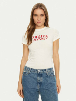 náhled Tommy Jeans dámské bílé tričko