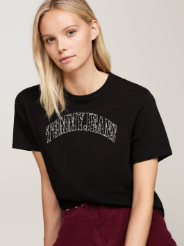 náhled Tommy Jeans dámské černé tričko