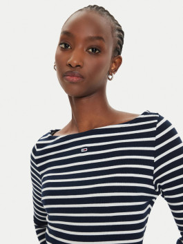 náhled Tommy Jeans dámské pruhované tričko