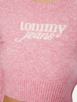náhled Tommy Jeans dámský růžový svetr