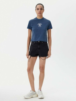 náhled Tommy Jeans dámské černé džínové šortky