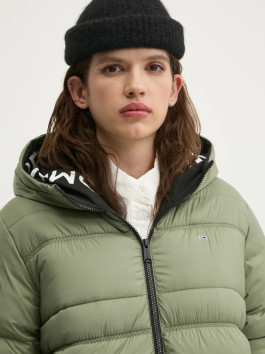 náhled Tommy Jeans dámská zelená bunda