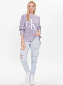 náhled Calvin Klein dámský fialový svetr