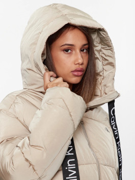 náhled Calvin Klein dámská béžová bunda