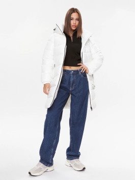 náhled Calvin Klein dámský bílý kabát