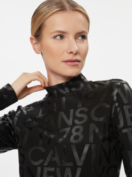 náhled Calvin Klein dámské černé tričko s dlouhým rukávem