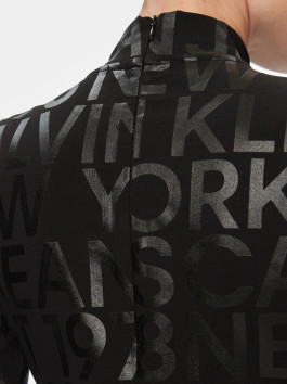 náhled Calvin Klein dámské černé tričko s dlouhým rukávem