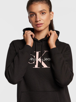 náhled Calvin Klein dámské černé teplákové šaty