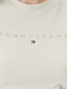 náhled Tommy Jeans dámské béžové tričko
