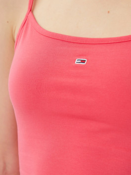 náhled Tommy Jeans dámské růžové tílko