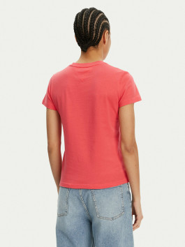 náhled Tommy Jeans dámské růžové tričko