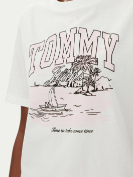 náhled Tommy Jeans dámské bílé tričko