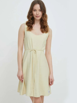 náhled Calvin Klein dámské béžové šaty