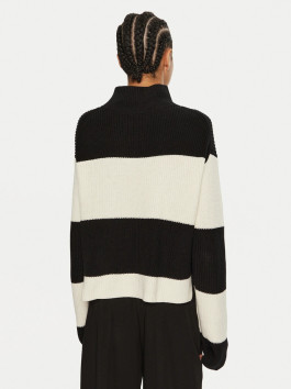 náhled Calvin Klein černobílý pruhovaný svetr