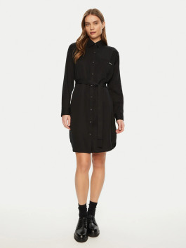 náhled Calvin Klein dámské černé košilové šaty