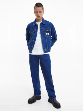 náhled Calvin Klein pánská tmavě modrá džínová bunda