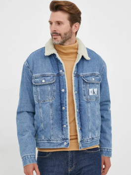 náhled Calvin Klein pánská modrá džínová bunda