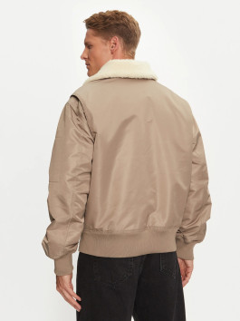 náhled Calvin Klein pánská zelenohnědá bunda bomber