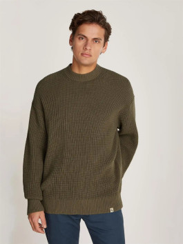 náhled Calvin Klein pánský khaki svetr