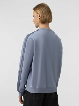 náhled Calvin Klein pánská šedo-modrá mikina