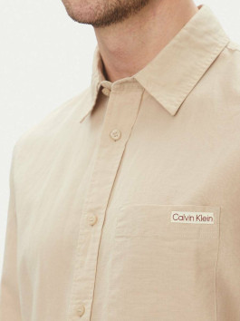 náhled Calvin Klein pánská béžová košile