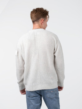 náhled Calvin Klein pánský světle šedý svetr