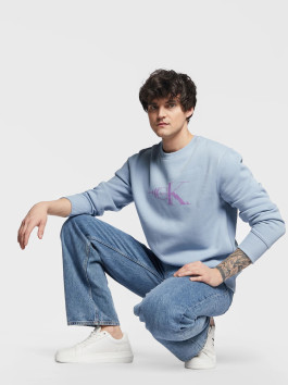 náhled Calvin Klein pánská modrá mikina