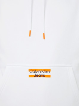 náhled Calvin Klein pánská bílá mikina