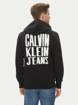 náhled Calvin Klein pánská černá mikina Painted