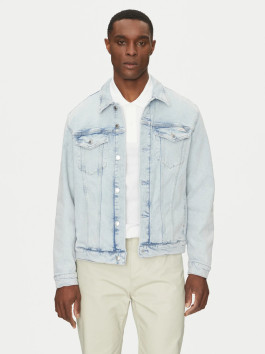 náhled Calvin Klein pánská modrá džínová bunda