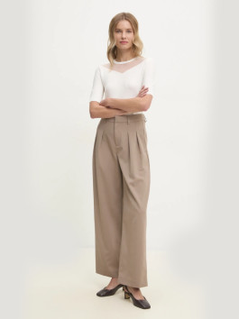 náhled Calvin Klein dámské béžové kalhoty
