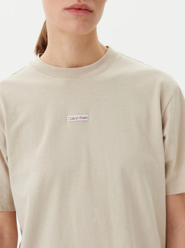 náhled Calvin Klein dámské béžové šaty