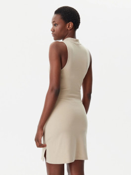 náhled Calvin Klein dámské béžové šaty